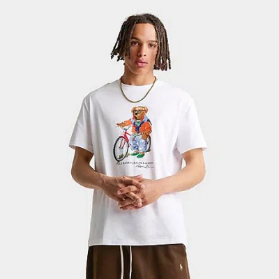 Polo Ralph Lauren Men's Summer Bear Tee In White