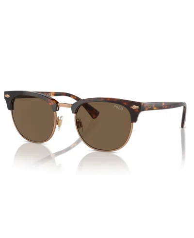 Polo Ralph Lauren Man Sunglass Ph4217 In Brown