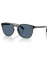 Polo Ralph Lauren Men's Sunglasses Ph4222u In Shiny Transparent Gray