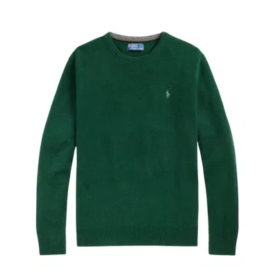 POLO RALPH LAUREN MEN'S SWEATERS RALPH LAUREN - LS CN PP LONG SLEEVE PULLOVER - GREEN
