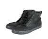 Polo Ralph Lauren Men's Tedd Leather High Top Sneaker With Logo In Black