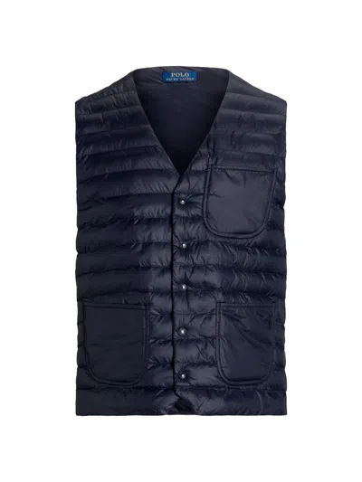 Polo Ralph Lauren Men's Terra Puffer Vest In Blue