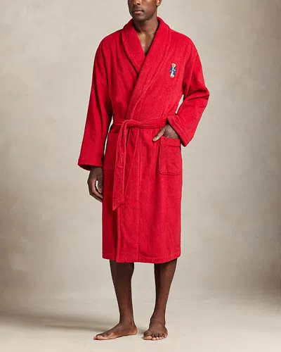 Polo Ralph Lauren Men's Terry Robe In Red