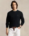 Polo Ralph Lauren Slim Fit Cotton Sweater In Black