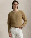 Polo Ralph Lauren Texture Cotton Sweater In Brown