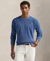 Polo Ralph Lauren Men's Textured Cotton Sweater In Blue