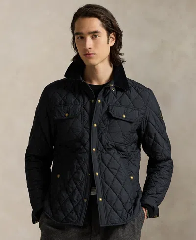 Polo Ralph Lauren Men's The Beaton Quilted Jacket In Black