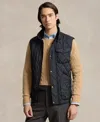 Polo Ralph Lauren The Beaton Quilted Utility Gilet In Black