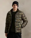 Polo Ralph Lauren Men's The Colden Camo-print Packable Jacket In Green
