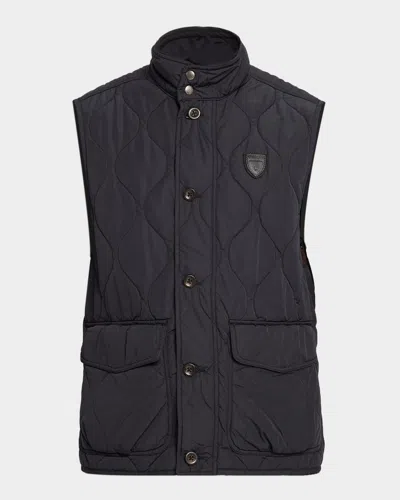 Polo Ralph Lauren Men's The Eastham Quilted Vest In Blue