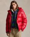 Polo Ralph Lauren The Gorham Glossed Down Jacket In Rl2000 Red