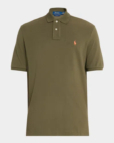 POLO RALPH LAUREN MEN'S THE ICONIC MESH CLASSIC-FIT POLO SHIRT