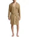 Polo Ralph Lauren Men's Thermal Hooded Robe In Classic Khaki,polo Black Polo Player