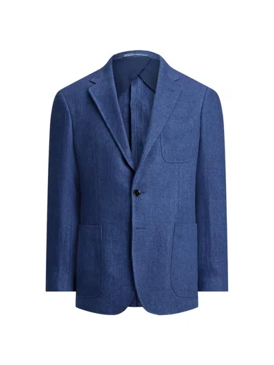 Polo Ralph Lauren Men's Tonal Herringbone Linen Sport Coat In Multi