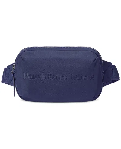 Polo Ralph Lauren Men's Tonal Logo Waistpack In Blue