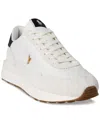 Polo Ralph Lauren Logo Low-top Sneakers In Deckwash White,multi