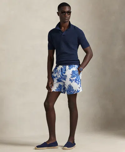 Polo Ralph Lauren Men's Traveler Classic Swim Trunk In Blue