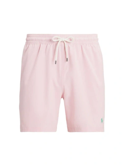 Polo Ralph Lauren Men's Traveler Swim Shorts In Garden Pink