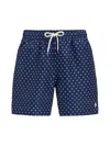 Polo Ralph Lauren Polo Pony-embroidered Polka Dot-print Swim Shorts In Swim Dot