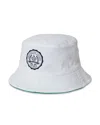 Polo Ralph Lauren Unisex Us Open Reversible Bucket Hat In White