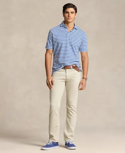 Polo Ralph Lauren Men's Varick Slim Straight Garment-dyed Jeans In Stoneware Grey