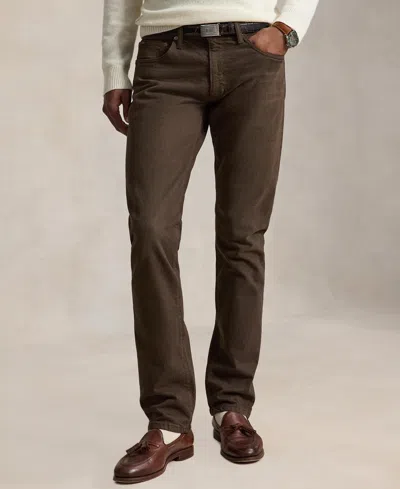 Polo Ralph Lauren Men's Varick Slim Straight Stretch Jeans In Green
