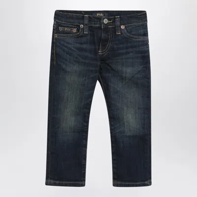 Polo Ralph Lauren Men's Washed-effect Straight Jeans In Blue