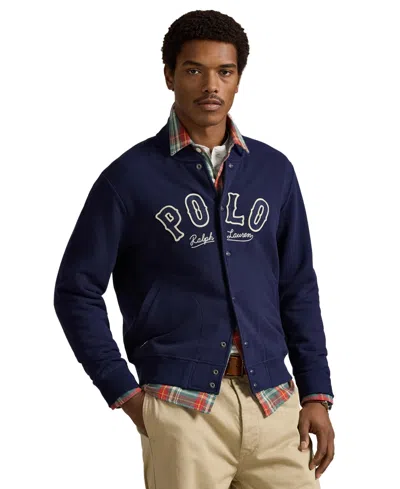 POLO RALPH LAUREN MEN'S WESTERN LOGO BASEBALL JACKET