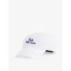 Polo Ralph Lauren Embroidered Twill Ball Cap Man Hat White Size Onesize Cotton