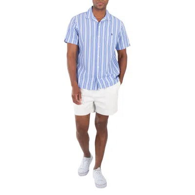 Polo Ralph Lauren Men's White Mid-rise Cotton Chino Shorts