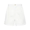 Polo Ralph Lauren Logo-patch Twill Shorts In White