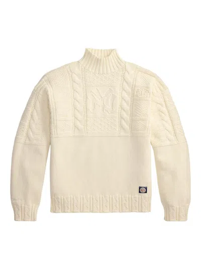 Polo Ralph Lauren Yankees Sweater In White