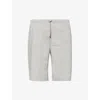 Polo Ralph Lauren Mens Andover Heather Logo-embroidery Relaxed-fit Cotton-jersey Pyjama Shorts In Andover Heather