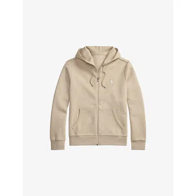 Polo Ralph Lauren Zip-up Hoodie In Neutral