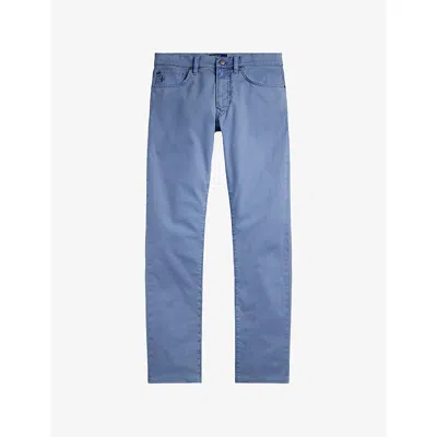 Polo Ralph Lauren Mens Capri Blue Boys' Sullivan Slim-leg Stretch-cotton Twill Trousers