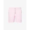 Polo Ralph Lauren Swim Trunks Striped Elastic Waistband In Carmel Pink