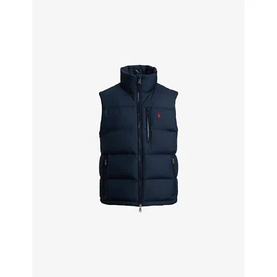 POLO RALPH LAUREN MENS COLLECTION NAVY GORHAM DOWN GILET