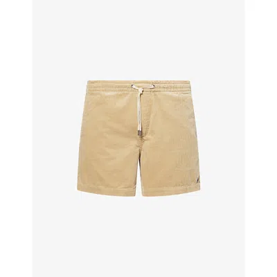 Polo Ralph Lauren Mens Corduroy Drawstring Cotton Shorts Coastal Beige Xxl