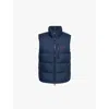 Polo Ralph Lauren Mens Annual Core Padded Regular-fit Recycled-polyester-down Gilet Polo Black In Collection Navy