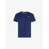 Polo Ralph Lauren Mens Drawstring Regular-fit Linen Shorts Cruise Navy Terry In Cruise Navy Terry
