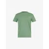 Polo Ralph Lauren Logo-embroidered Cotton-jersey T-shirt In Green