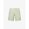 Polo Ralph Lauren Mens Drawstring Regular-fit Cotton-poplin Shorts Greenstone In Greenstone