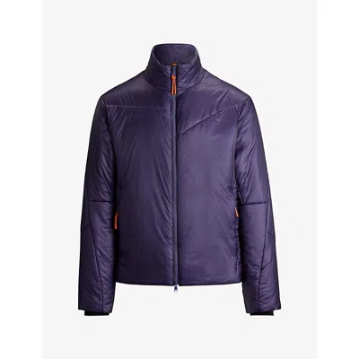 Polo Ralph Lauren Mens Hawthorne Padded Shell Jacket Juneberry In Purple