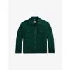 Polo Ralph Lauren Mens Collared Patch-pocket Wool Overshirt Hunt Club Green In Green