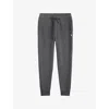 Polo Ralph Lauren Trousers Featuring Elastic Waistband And Ribbed Cuffs In Gray
