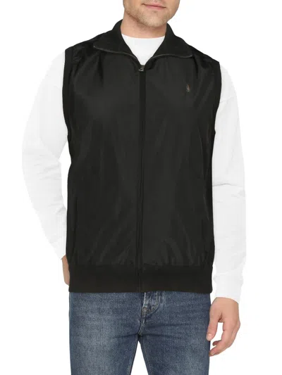 Polo Ralph Lauren Mens Logo Sleeveless Vest In Black