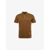 Polo Ralph Lauren Custom Slim Fit Soft Cotton Polo Shirt In Brown