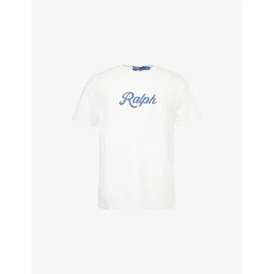 Polo Ralph Lauren Mens Printed Crewneck Cotton-jersey T-shirt Nevis