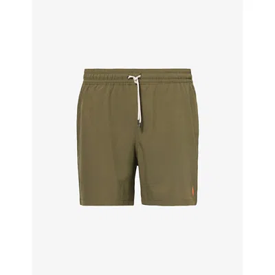 Polo Ralph Lauren Olive Green Swim Trunks