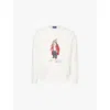 Polo Ralph Lauren Mens Nevis Holiday Bear Bear-print Long-sleeve Cotton And Recycled Polyester Blend Jersey Sweatshirt In Nevis Holiday Bear